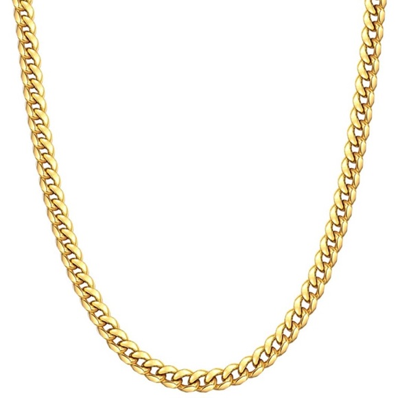 Other - 14K Gold Miami Cuban Necklace 20in